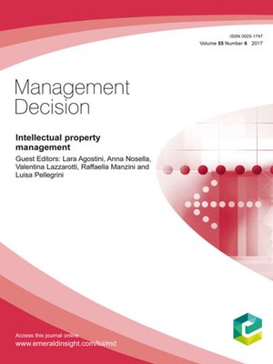 cover image of Management Decision, Volume 55, Number 6